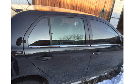 Хром накладки Skoda Fabia