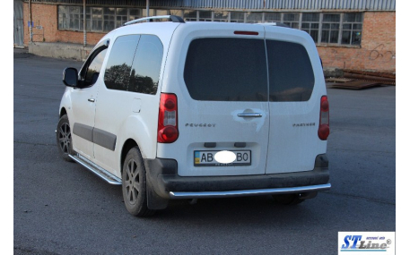Защита задняя Citroen Berlingo