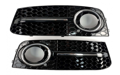 Решетки бампера AUDI A4 B8 2008-2012