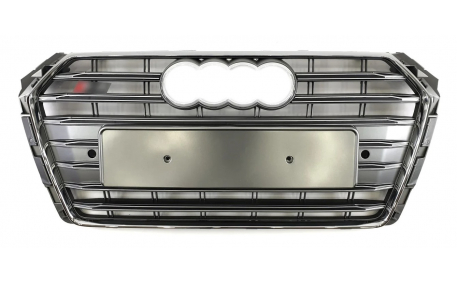 Решетка радиатора Audi A4 B9 2016-2019