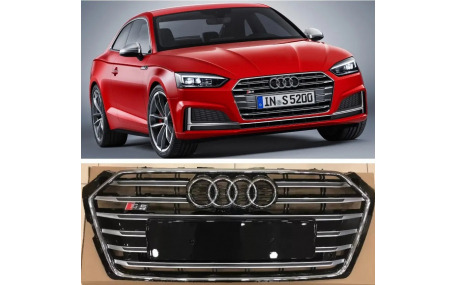 Решетка радиатора Audi A5 F5 2017-2021