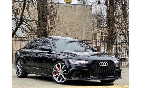 Решетка радиатора Audi A6 C7 2011-2014