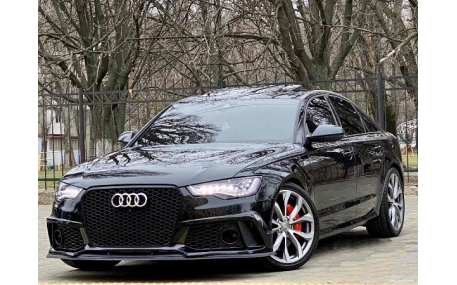 Решетка радиатора Audi A6 C7 2011-2014