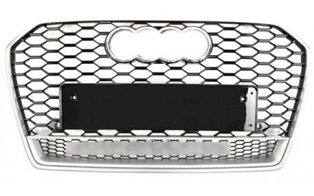 Решетка радиатора Audi A6 C7 2015-2018
