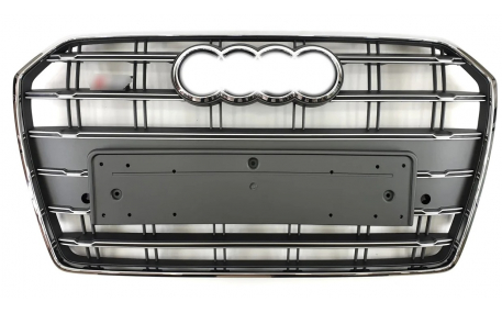 Решетка радиатора Audi A6 C7 2015-2018