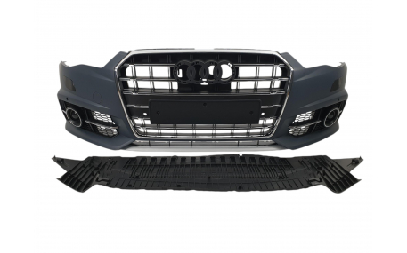 Бампер передний Audi A6 C7 2015-2018