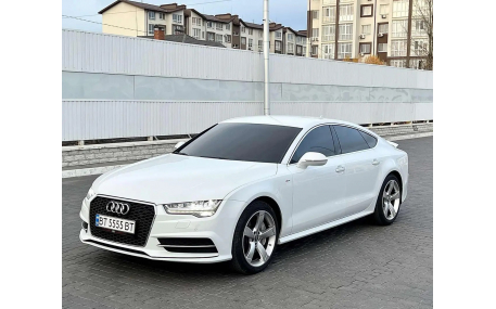 Решетка радиатора Audi A7 2015-2018