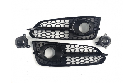 Решетки бампера Audi A8 D4 2014-2017