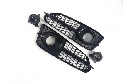 Решетки бампера Audi A8 D4 2014-2017