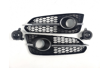 Решетки бампера Audi A8 D4 2014-2017