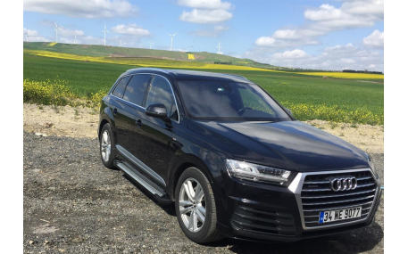 Подножки Audi Q7