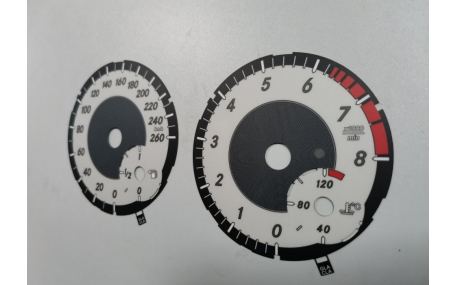 Шкалы приборов Mercedes CLA-class C117