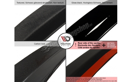 Спойлер Audi A3 8V Sportback