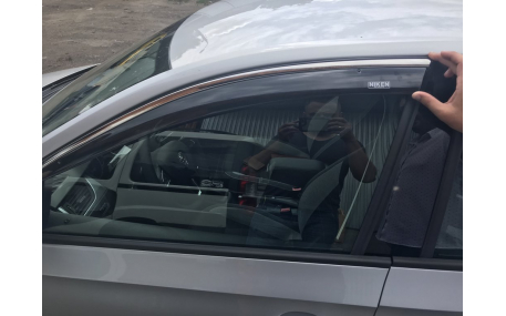 Дефлекторы окон Skoda Rapid