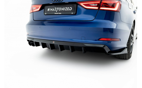 Накладка задняя Audi A3 8V 2012-2015 Sedan