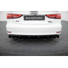 Накладка задняя Audi A3 8V 2016-2020 Sedan