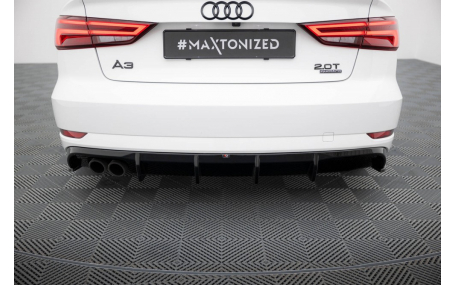 Накладка задняя Audi A3 8V 2016-2020 Sedan