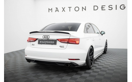 Накладка задняя Audi A3 8V 2016-2020 Sedan