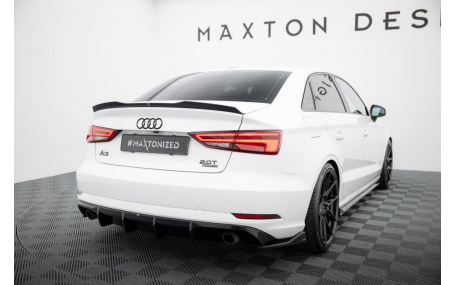 Накладка задняя Audi A3 8V 2016-2020 Sedan