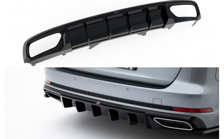 Накладка задняя Audi A4 B9 2016-2019