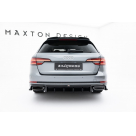 Накладка задняя Audi A4 B9 2016-2019