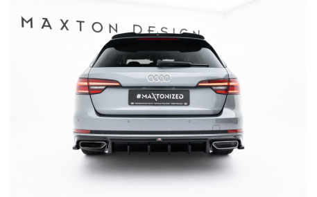 Накладка задняя Audi A4 B9 2016-2019
