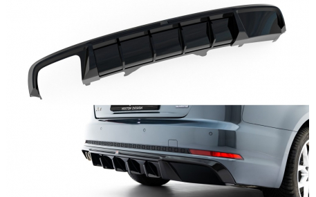 Накладка задняя Audi A4 B9 2016-2019