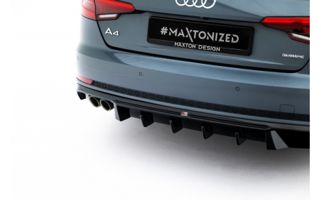 Накладка задняя Audi A4 B9 2016-2019