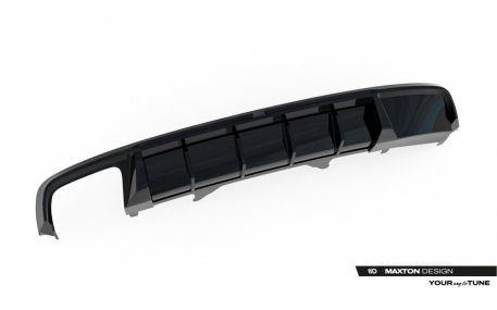 Накладка задняя Audi A4 B9 2016-2019