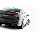 Накладка задняя Audi A4 B9 2016-2019