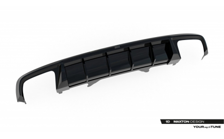 Накладка задняя Audi A4 B9 2016-2019