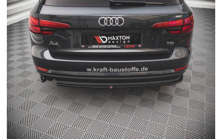 Накладка задняя Audi A4 B9 2016-2019