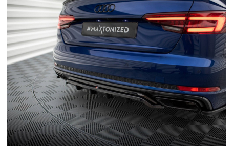 Накладка задняя Audi A4 B9 2016-2019