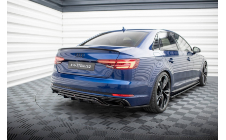 Накладка задняя Audi A4 B9 2016-2019