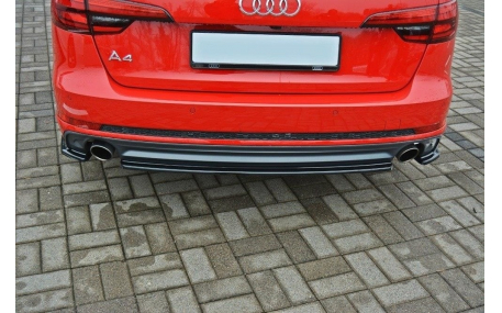 Накладка задняя Audi A4 B9 2016-2019