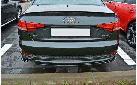 Накладка задняя Audi A4 B9 2016-2019