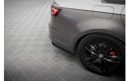 Накладка задняя Audi A4 B9 2016-2019