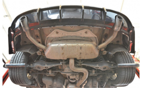 Накладка задняя Audi A4 B9 2016-2019