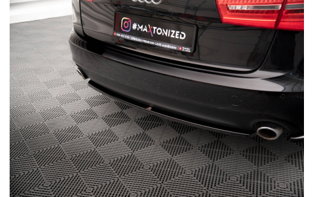 Накладка задняя Audi A6 C7 2011-2014