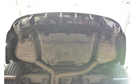 Накладка задняя Audi A6 C7 2011-2014