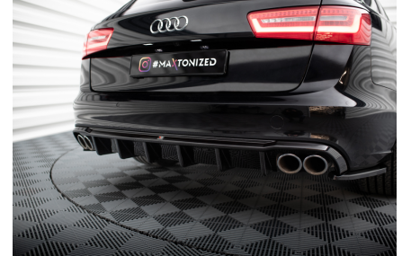 Накладка задняя Audi A6 C7 2011-2014