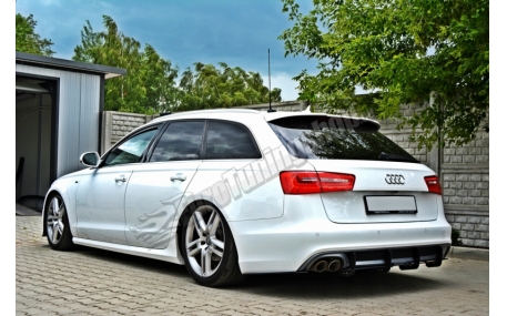 Накладка задняя Audi A6 C7 2011-2014