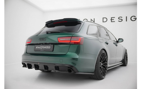 Накладка задняя Audi A6 C7 2011-2014