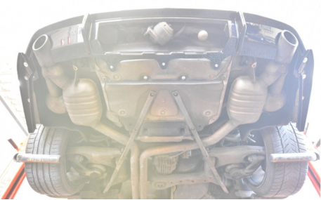 Накладка задняя Audi A6 C7 2011-2014