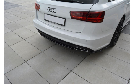 Накладка задняя Audi A6 C7 2015-2018