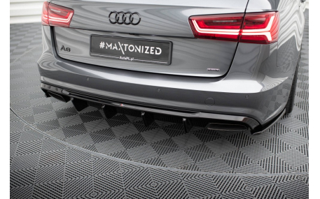 Накладка задняя Audi A6 C7 2015-2018