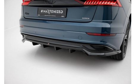 Накладка задняя Audi Q8 2018-2023