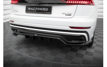 Накладка задняя Audi Q8 2018-2023