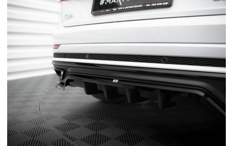 Накладка задняя Audi Q8 2018-2023
