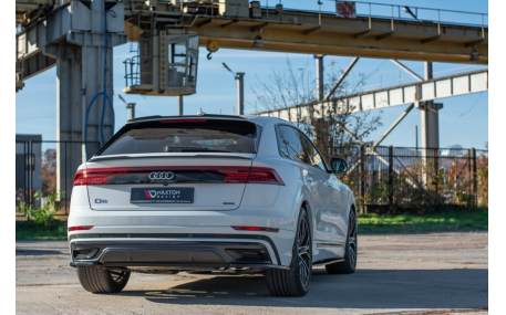 Накладка задняя Audi Q8 2018-2023
